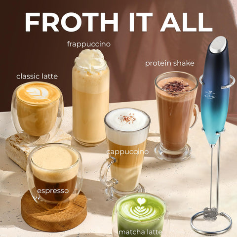 Zulay Kitchen batidora tornado triple ideal para batidos y proteínas sin lavar.
