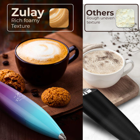 Zulay Kitchen batidora tornado triple limpieza rápida con agua caliente