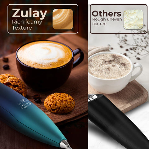 Zulay Kitchen batidora tornado triple limpieza rápida con enjuague caliente.