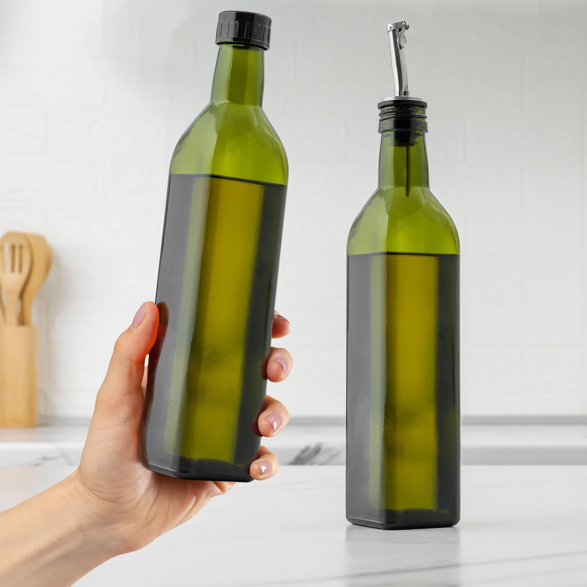Corcho de sellado Zulay Kitchen mantiene porciones de aceite seguras.