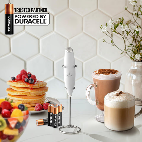 Zulay Kitchen crema perfecta para latte gracias al batidor eléctrico
