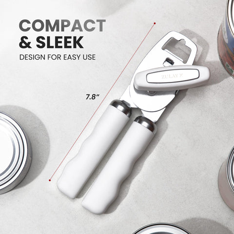 Cuchillas duraderas de Zulay Kitchen en acero inoxidable para cortes suaves.