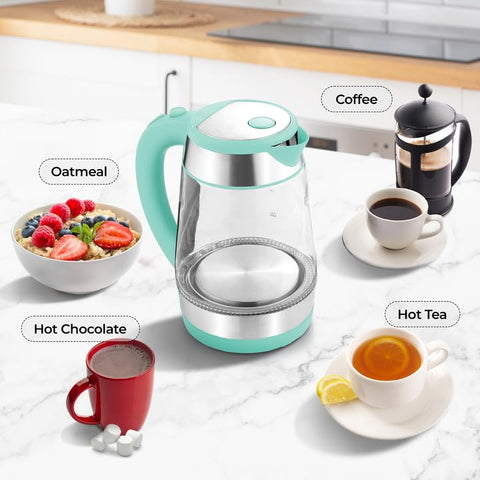 Zulay Kitchen mango ergonómico facilita verter sin accidentes.