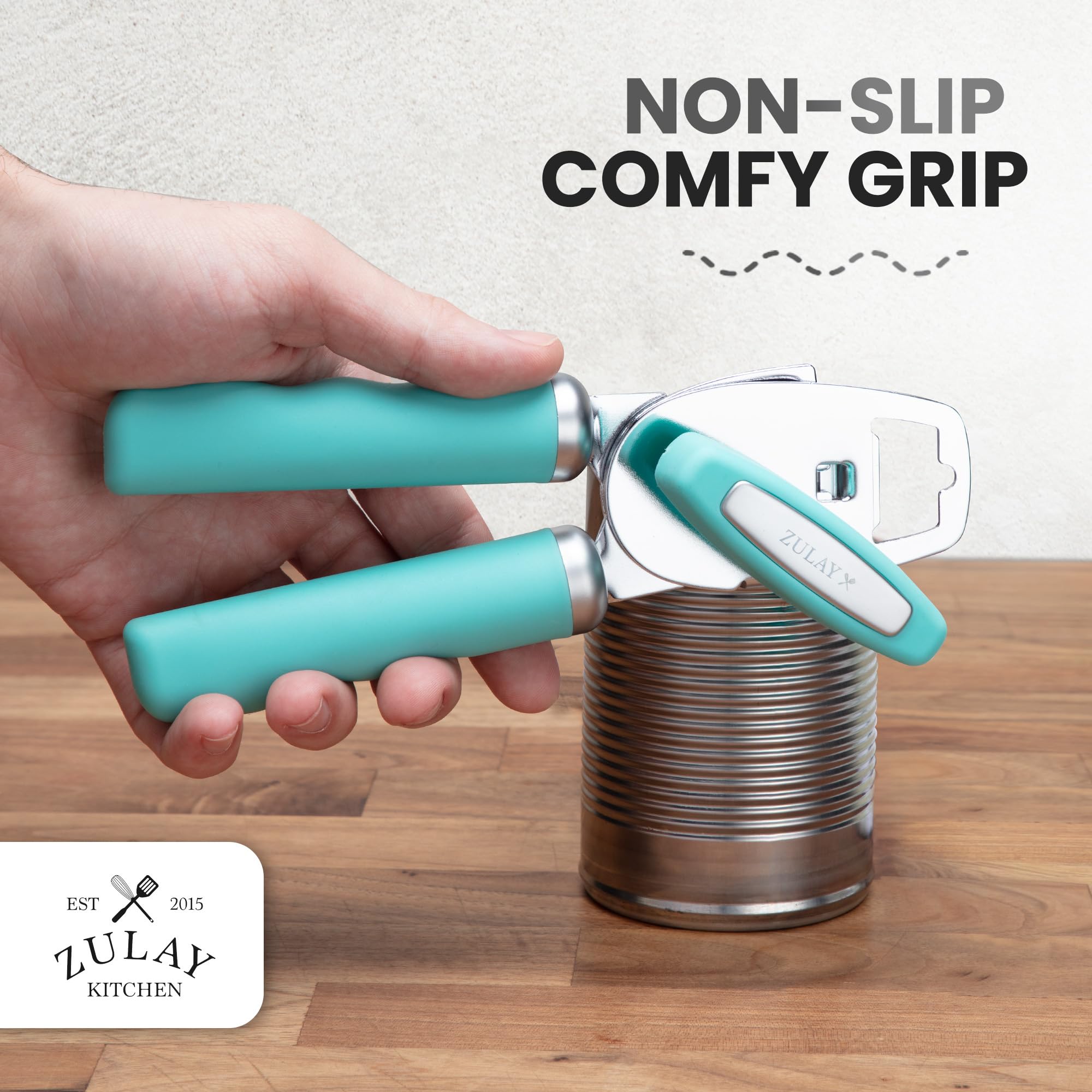 Zulay Kitchen tono teal aporta estilo y visibilidad en la cocina