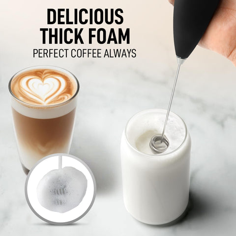 Zulay Kitchen batidor leche doble ideal para matcha y batidos cremosos