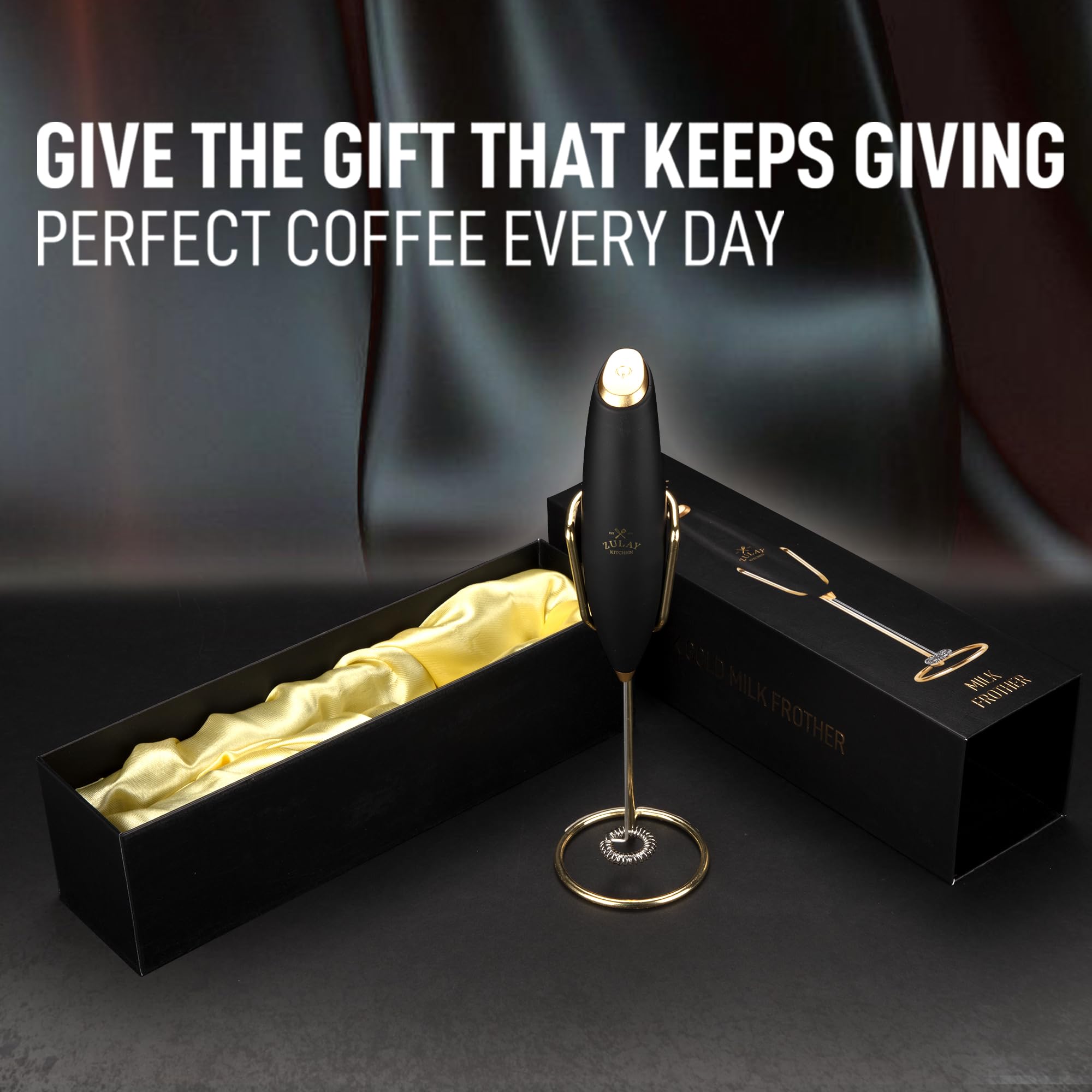 Zulay Kitchen Executive Series, cuatro pilas Duracell para uso sin recarga.