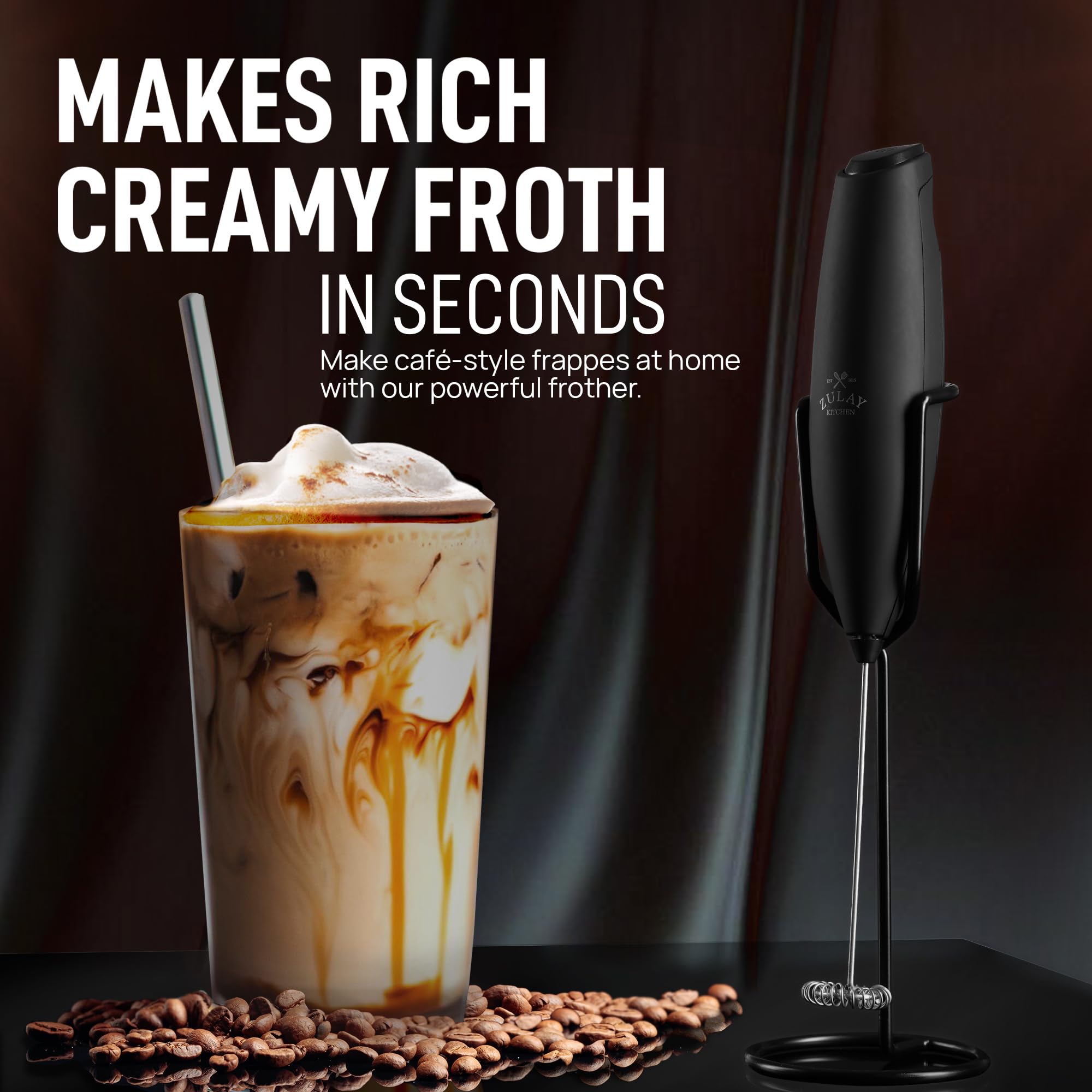 Regalo perfecto para amantes del café con Zulay Kitchen Executive Series.