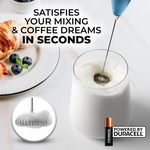 Zulay Kitchen frotador genera espuma estable para latte.