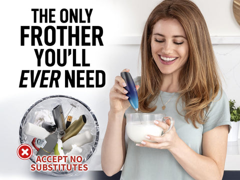 Compatible con leches vegetales y lácteas para espuma versátil.