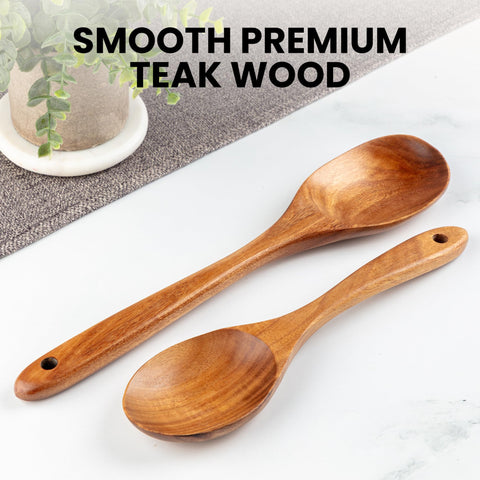 Zulay Kitchen grano natural de teca, belleza duradera.
