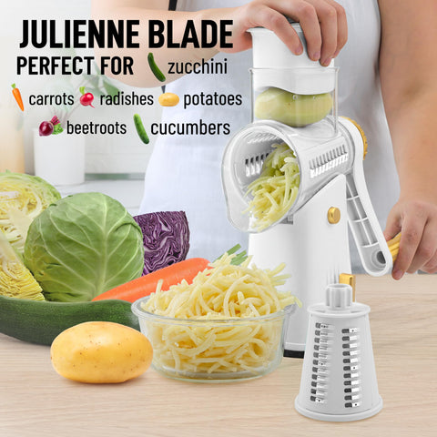 Zulay Kitchen mango ergonómico para un agarre cómodo al rallar
