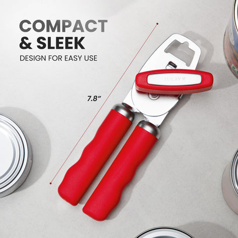Zulay Kitchen mango ergonómico suave ofrece agarre cómodo y control sin esfuerzo.