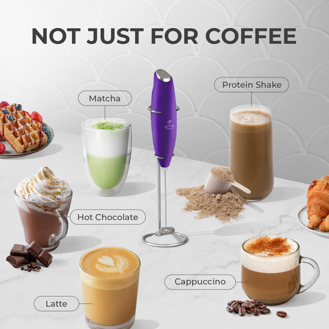 Mezclador portátil Zulay Kitchen ideal para shakes y polvos proteicos.