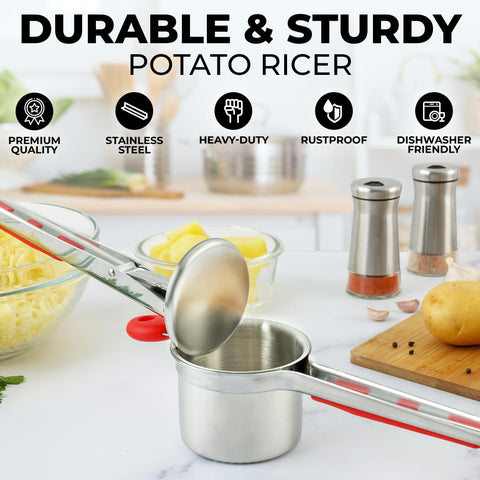 Acero inoxidable duradero de Zulay Kitchen para uso diario.