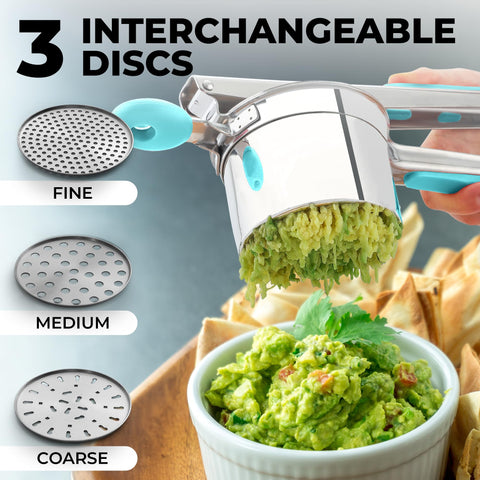 Opciones de almacenamiento Zulay Kitchen Ricer con colgador.