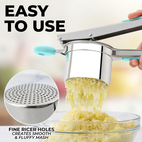 Zulay Kitchen Ricer con disco fino para puré ligero.