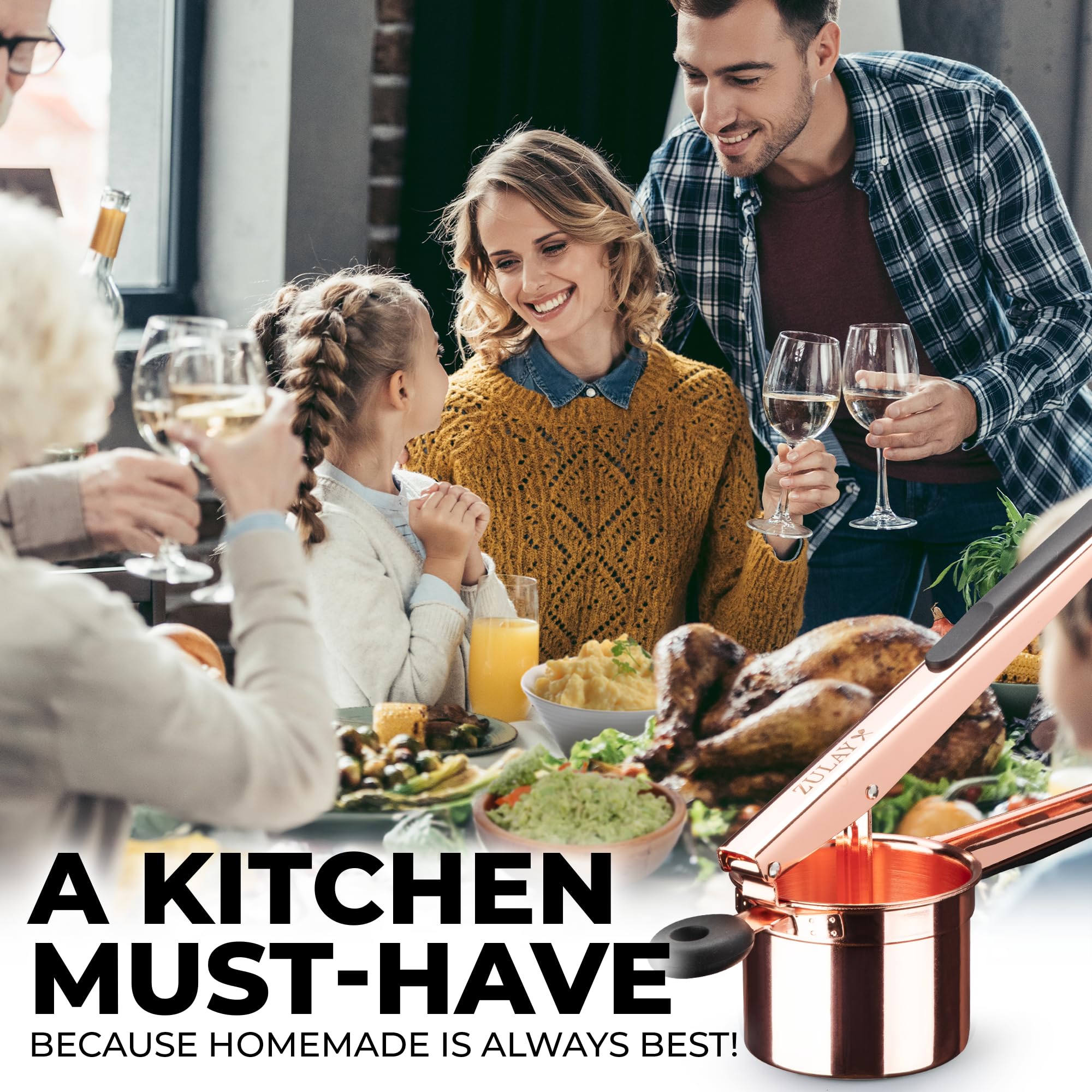 Ricer Zulay Kitchen rosa dorado, acabado elegante.
