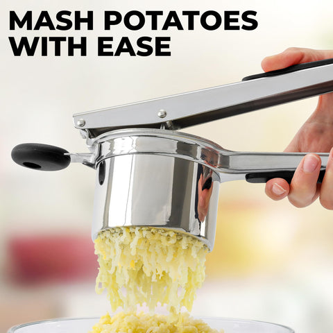 Zulay Kitchen mango de silicona ergonómico ofrece agarre cómodo para uso prolongado.