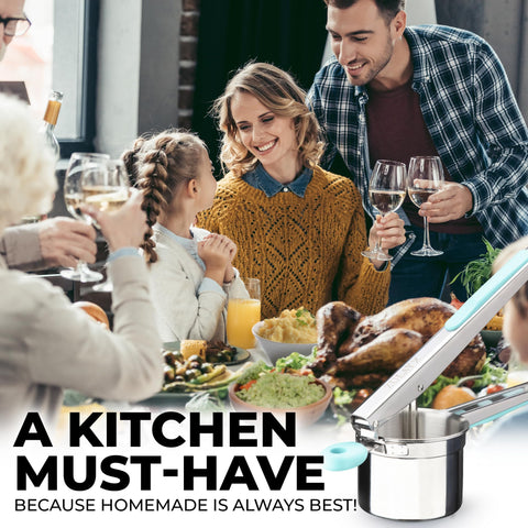 Uso versátil Zulay Kitchen Ricer para papas, aguacate y gnocchi.