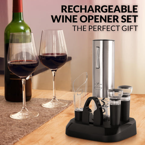 Set de regalo Zulay Kitchen para abrir vino con estilo y funcionalidad.