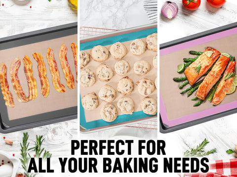 Zulay Kitchen: mat duradero de silicona, apto para horno y microondas.