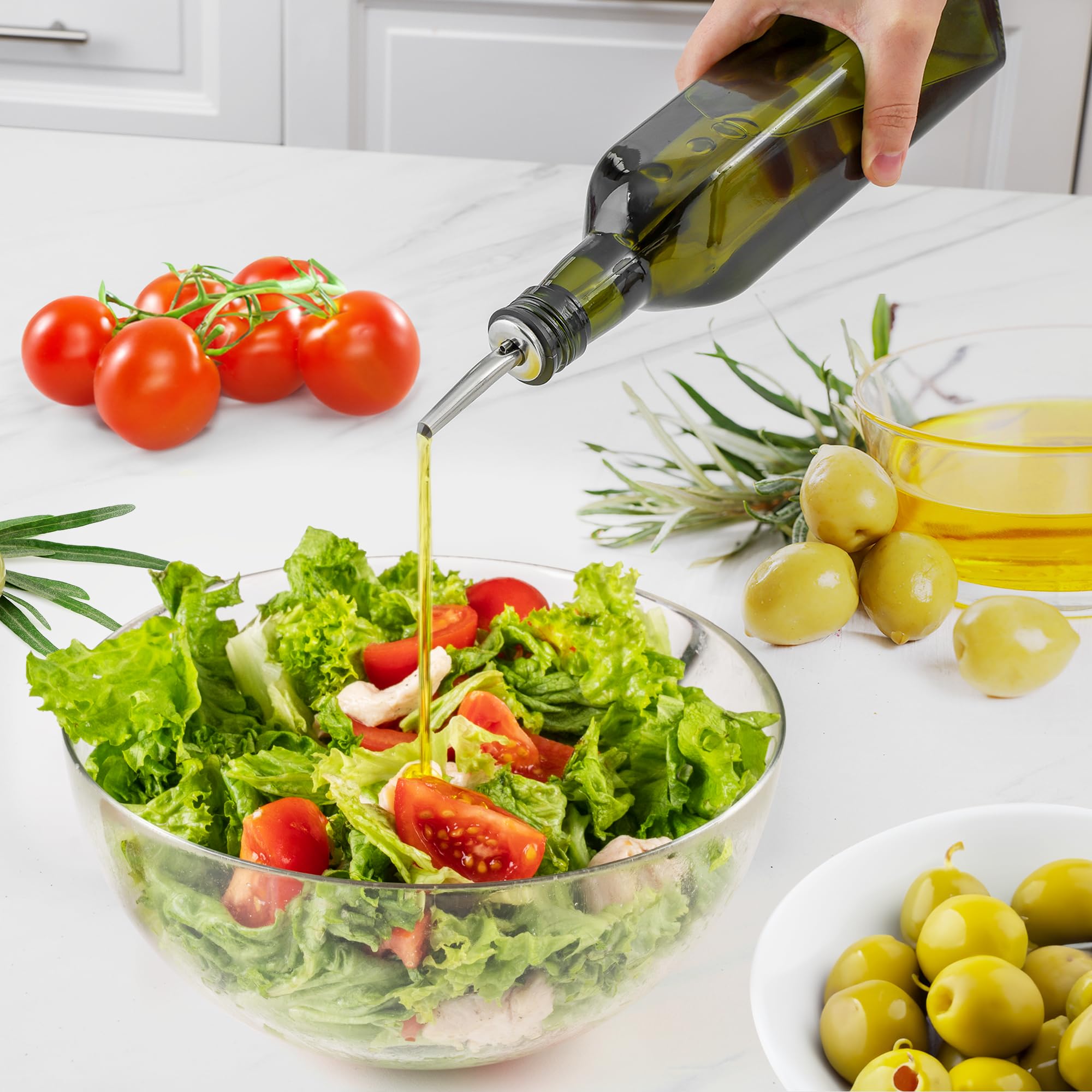 Tapa antipolvo Zulay Kitchen mantiene el aceite limpio entre usos.