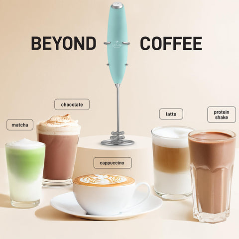 Espuma de matcha perfecta con Zulay Tornado Triple Batidor