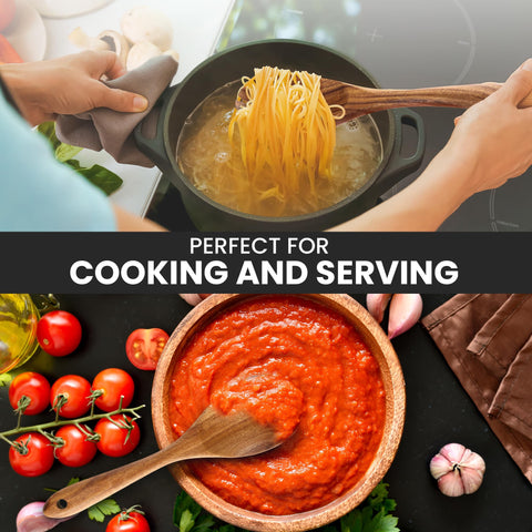 Zulay Kitchen: uso diario de utensilios de teca para cocinar y servir.