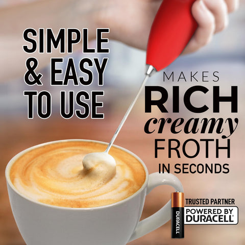 Uso con leches variadas Zulay Kitchen para cappuccino perfecto