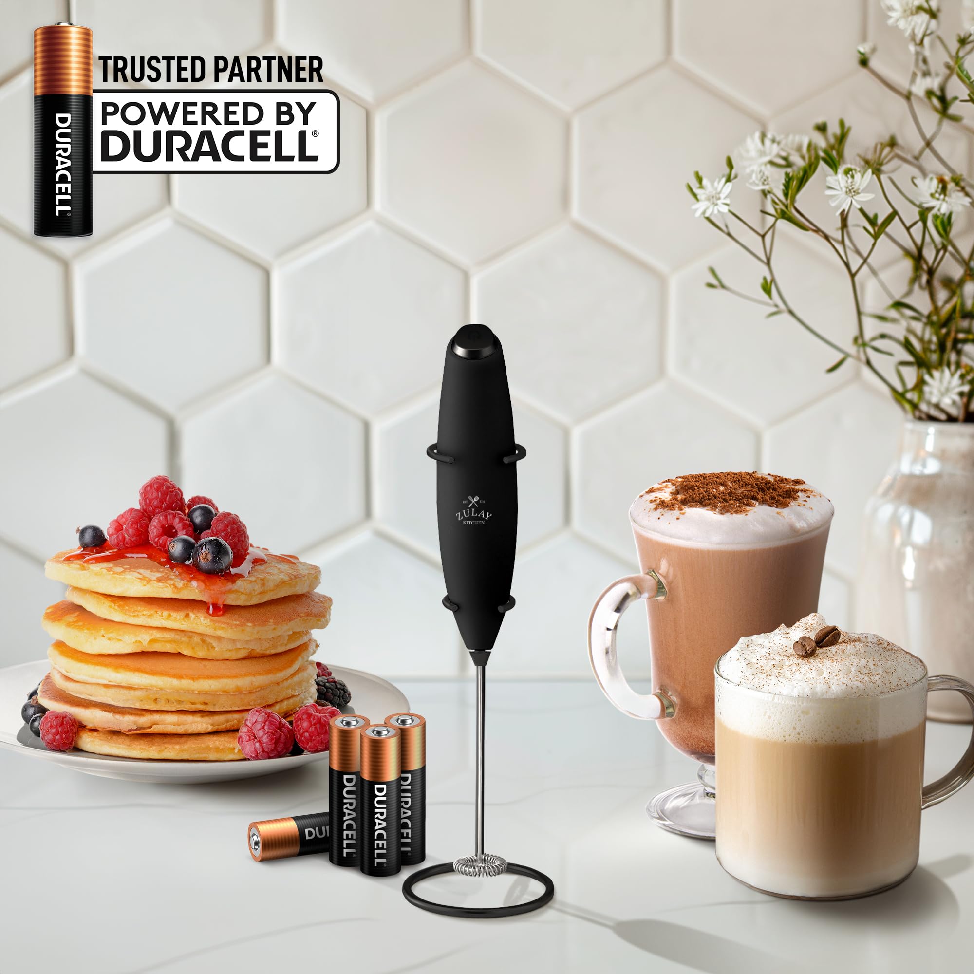 Uso para matcha con batidor Zulay Kitchen.