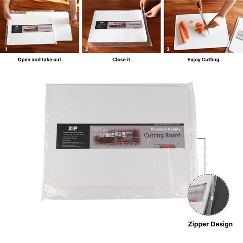 Paquete ZVP con 30 tablas desechables para cocina y picnic.