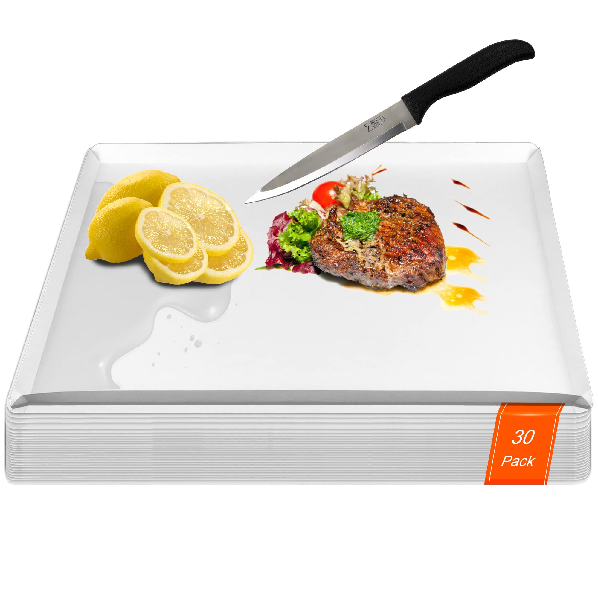 ZVP tabla de cortar desechable plegable lista para uso rápido y limpio.