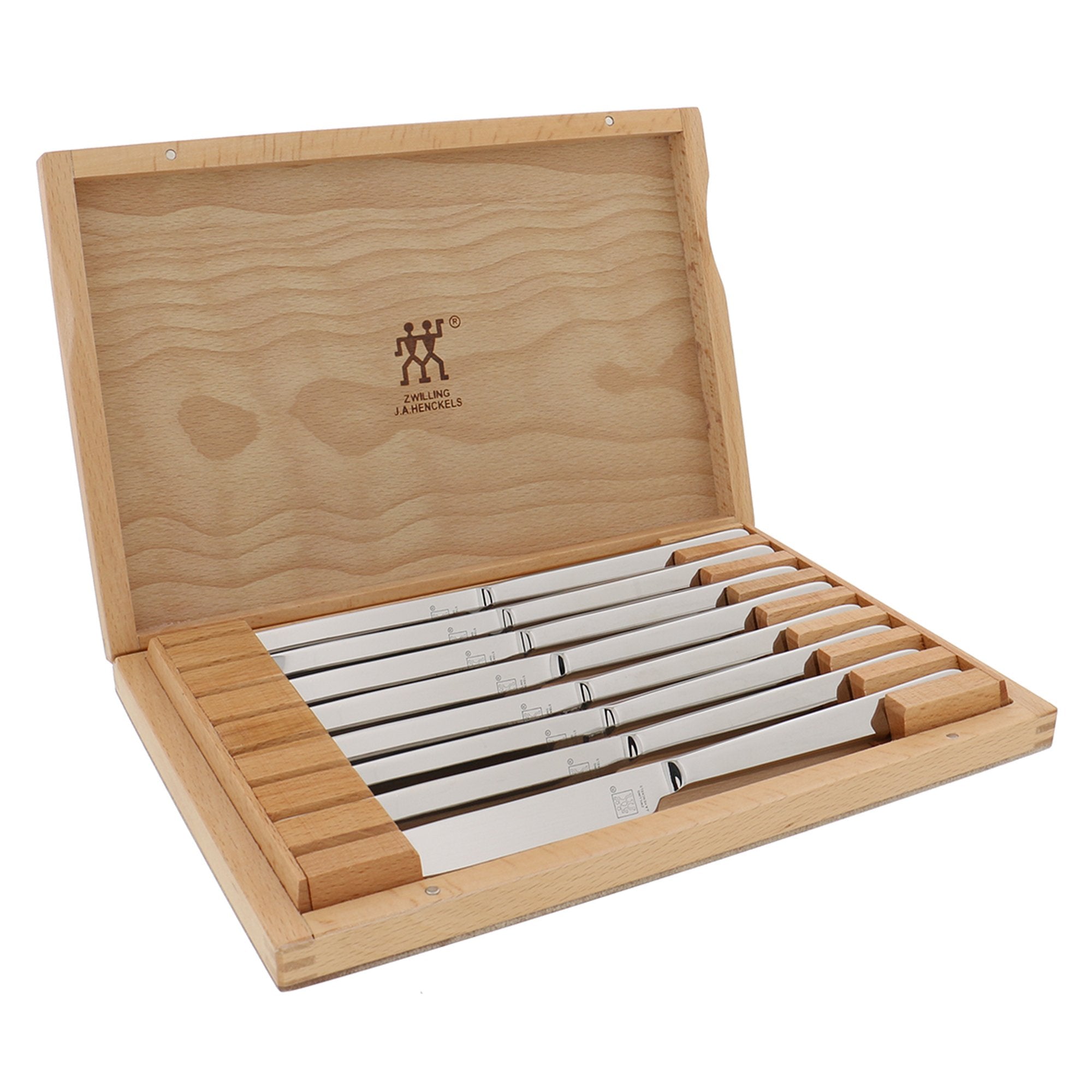 ZWILLING Contemporary en caja de madera, regalo elegante para la cocina.