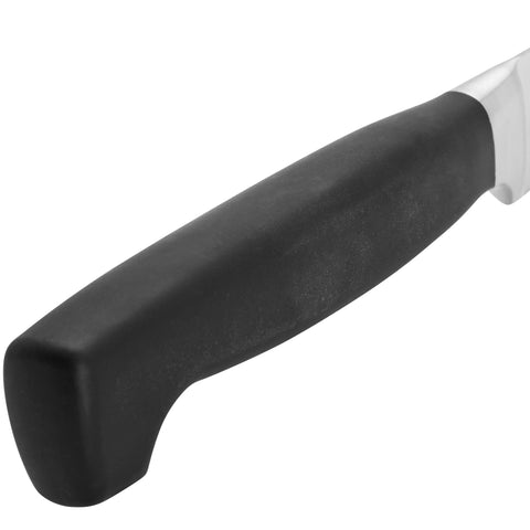 ZWILLING Cuatro Estrellas Santoku acero al carbono resistente y duradero.