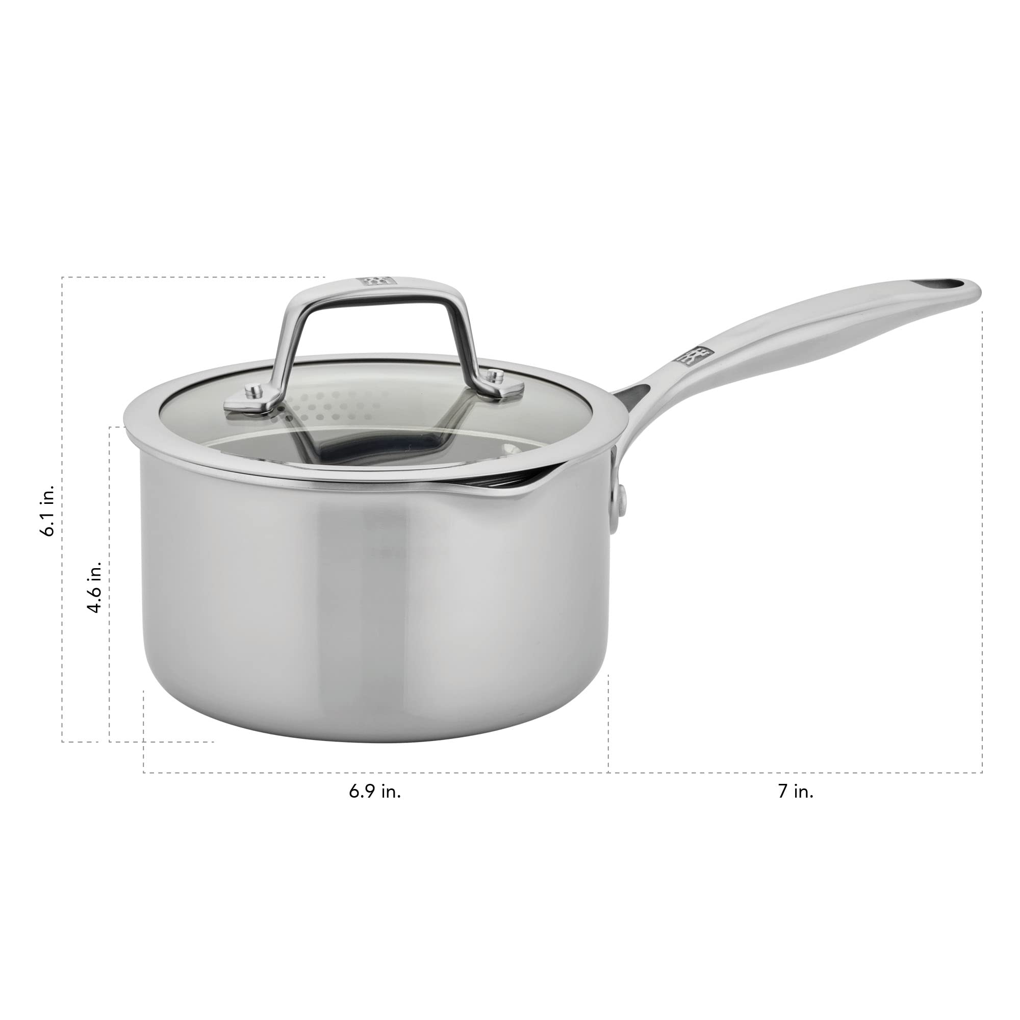 Revestimiento cerámico Ceraforce XTREME de ZWILLING Energy Plus para mayor durabilidad y liberación suave.