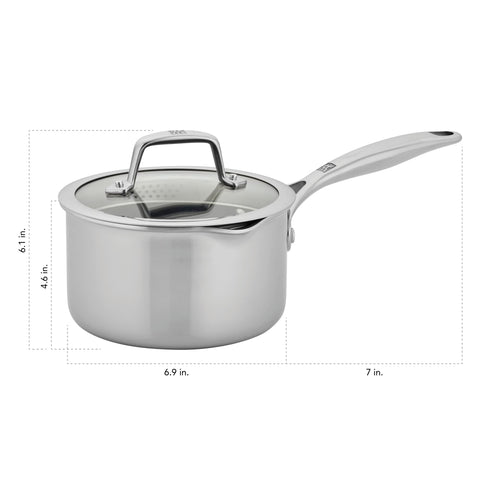Revestimiento cerámico Ceraforce XTREME de ZWILLING Energy Plus para mayor durabilidad y liberación suave.
