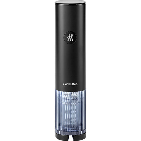 ZWILLING Enfinigy abrebotellas eléctrico negro mate para apertura rápida sin esfuerzo
