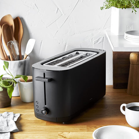 Elevación integrada para retirar tostadas pequeñas con seguridad, ZWILLING Enfinigy.