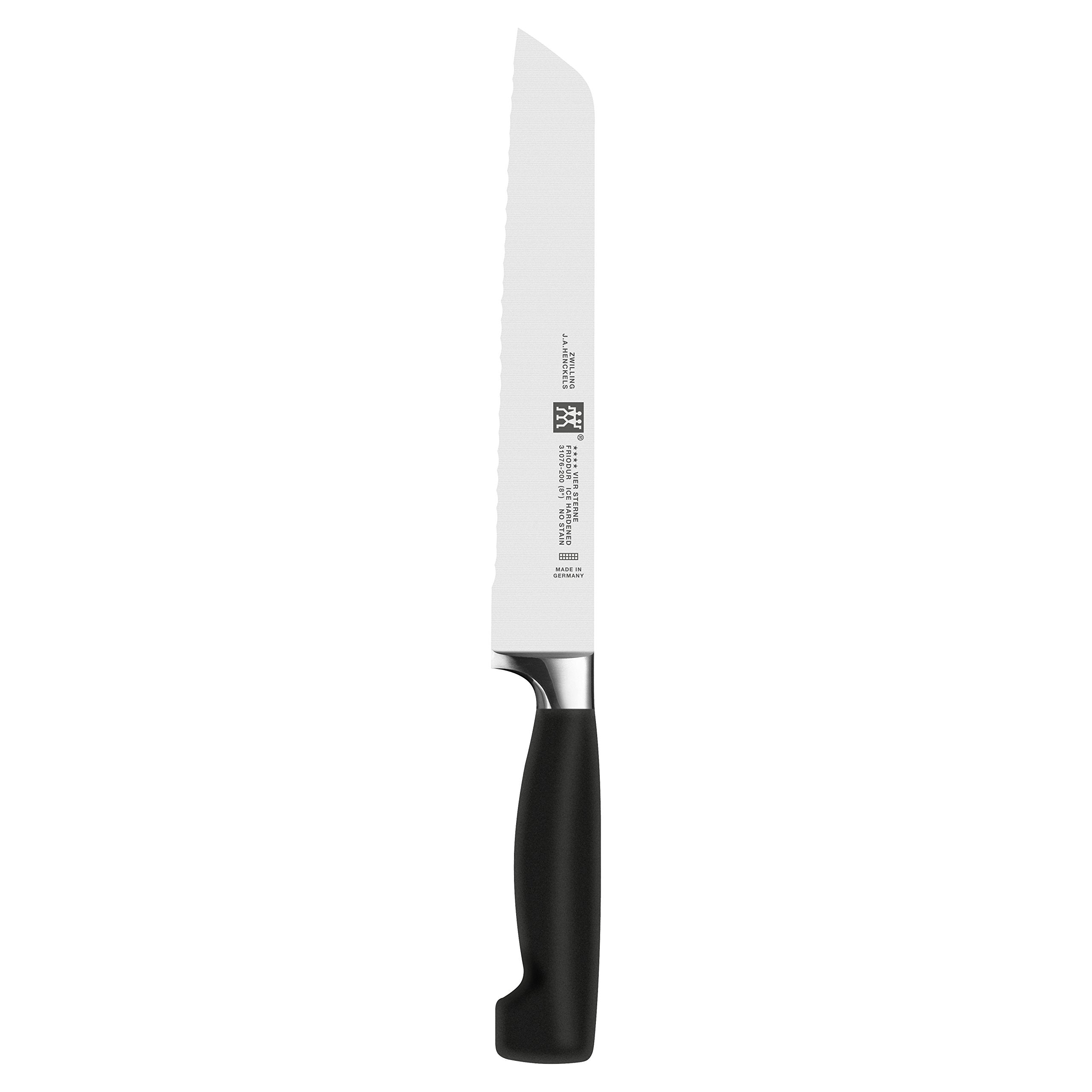 Afilador de cuchillos ZWILLING Four Star Anniversary, mantiene el filo por más tiempo.