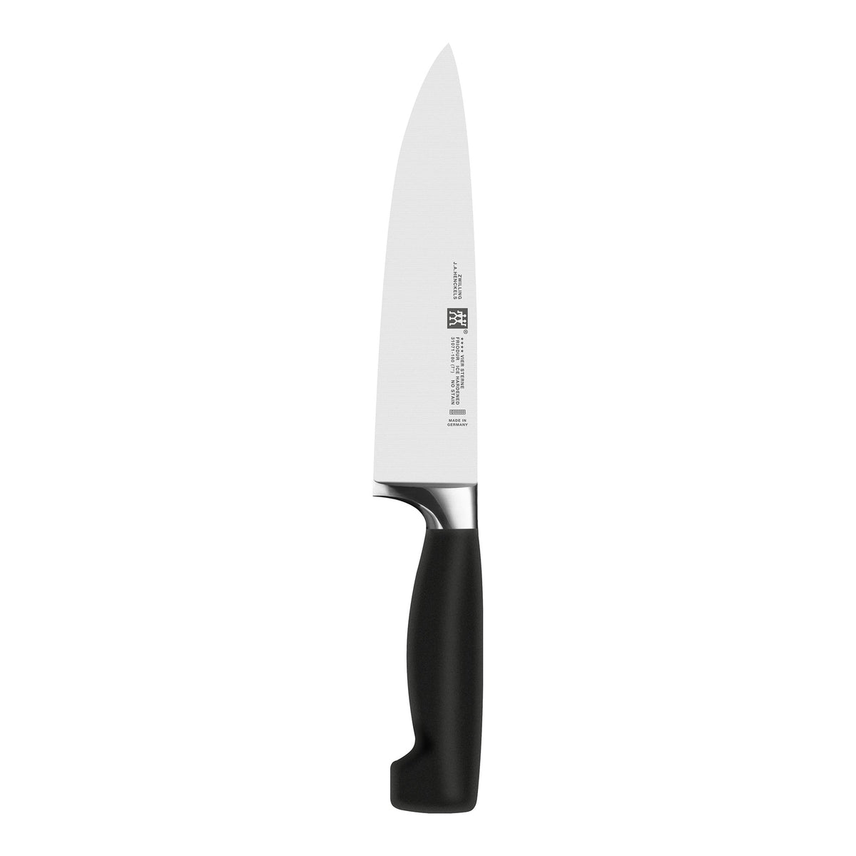 Cuchillo ZWILLING Four Star 7 pulgadas, corte preciso para verduras y carnes.