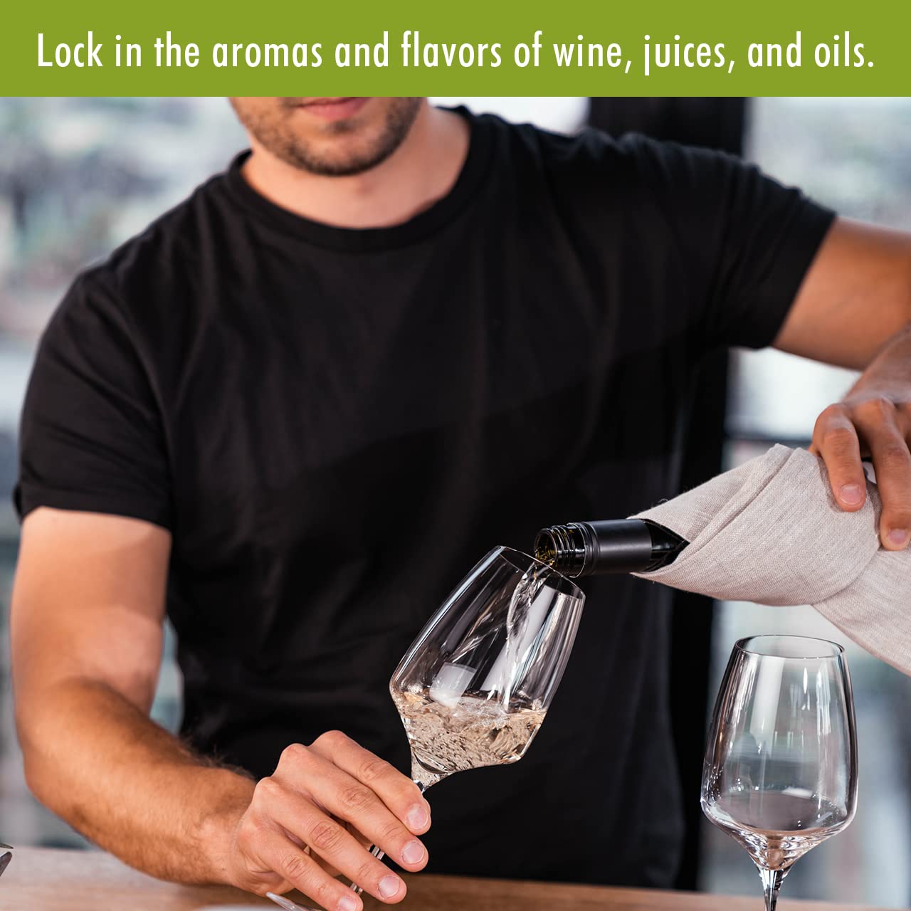 ZWILLING Fresh & Save sellos para aceites y jugos manteniendo sabores