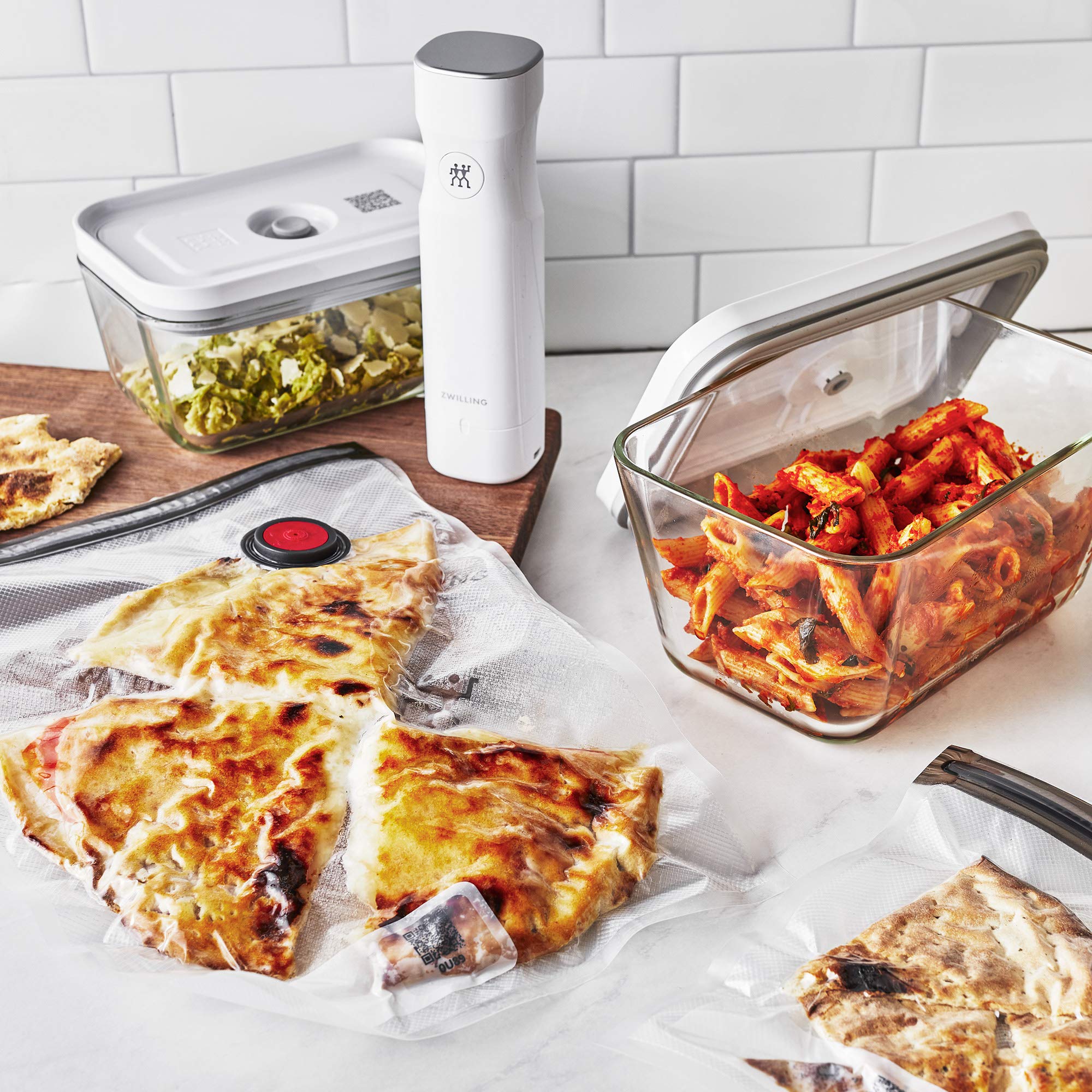 ZWILLING Fresh & Save: bolsas reutilizables para preparaciones y porciones.