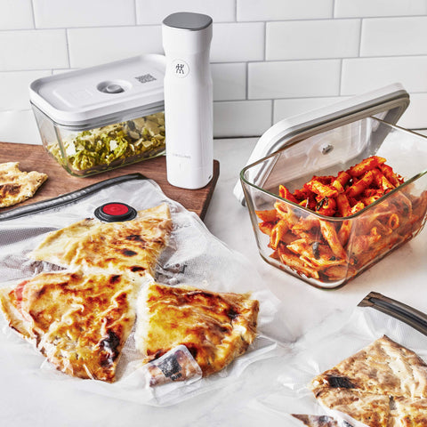 ZWILLING Fresh & Save: bolsas reutilizables para preparaciones y porciones.