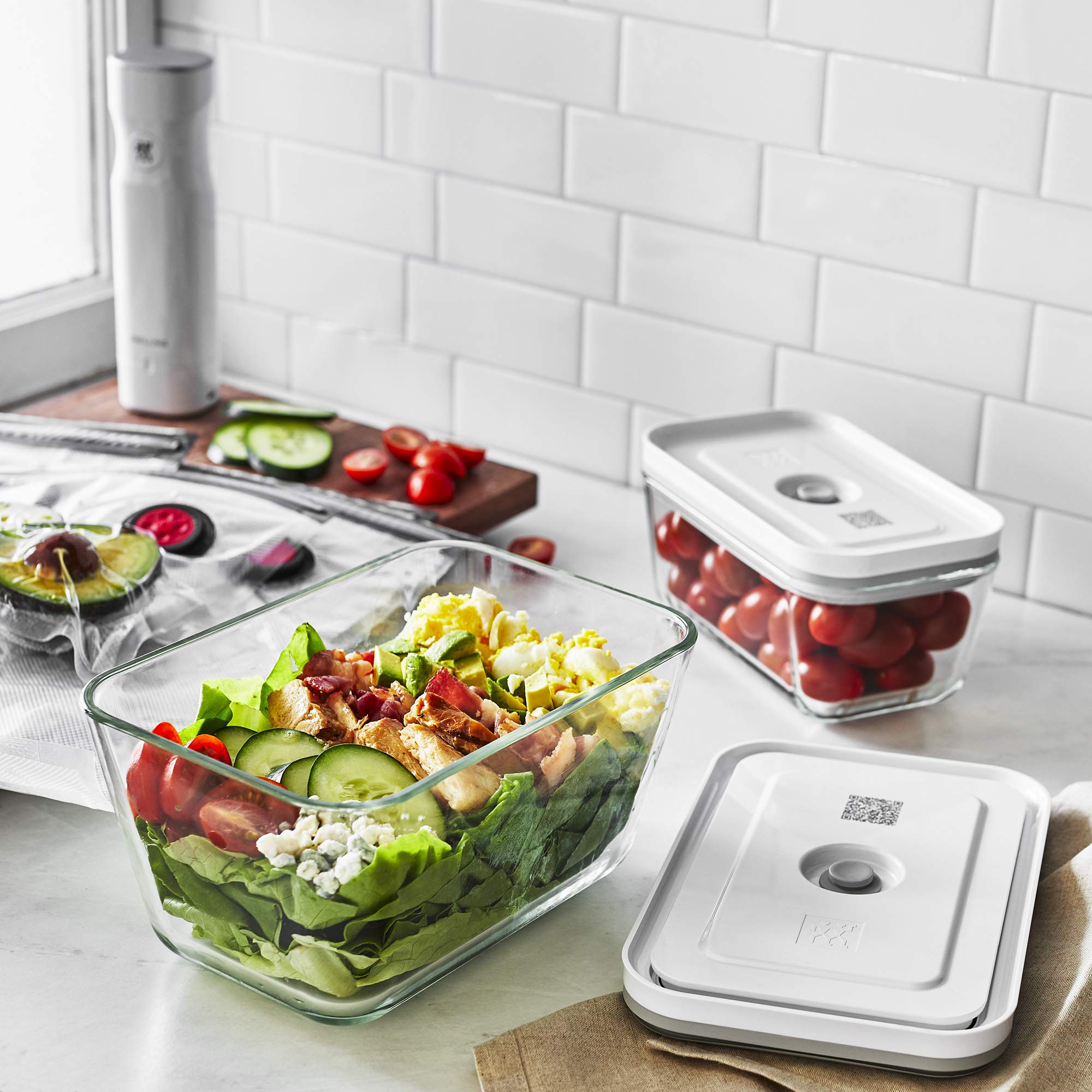 ZWILLING Fresh & Save: bomba de vacío inalámbrica, rápida y silenciosa para uso diario.