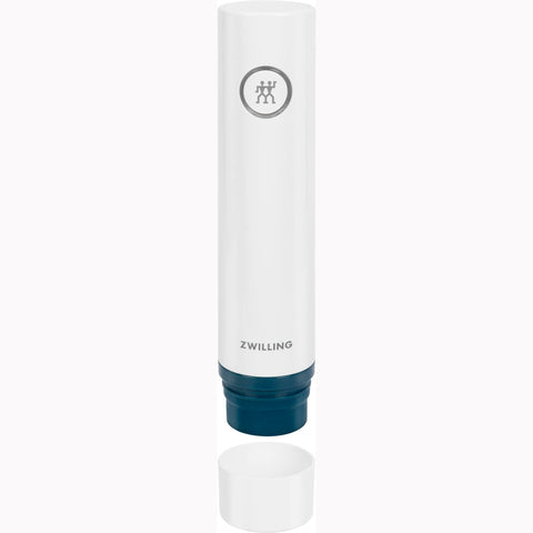 ZWILLING Fresh & Save La Mer: bomba de vacío marina con diseño azul para sellado rápido y conservación.