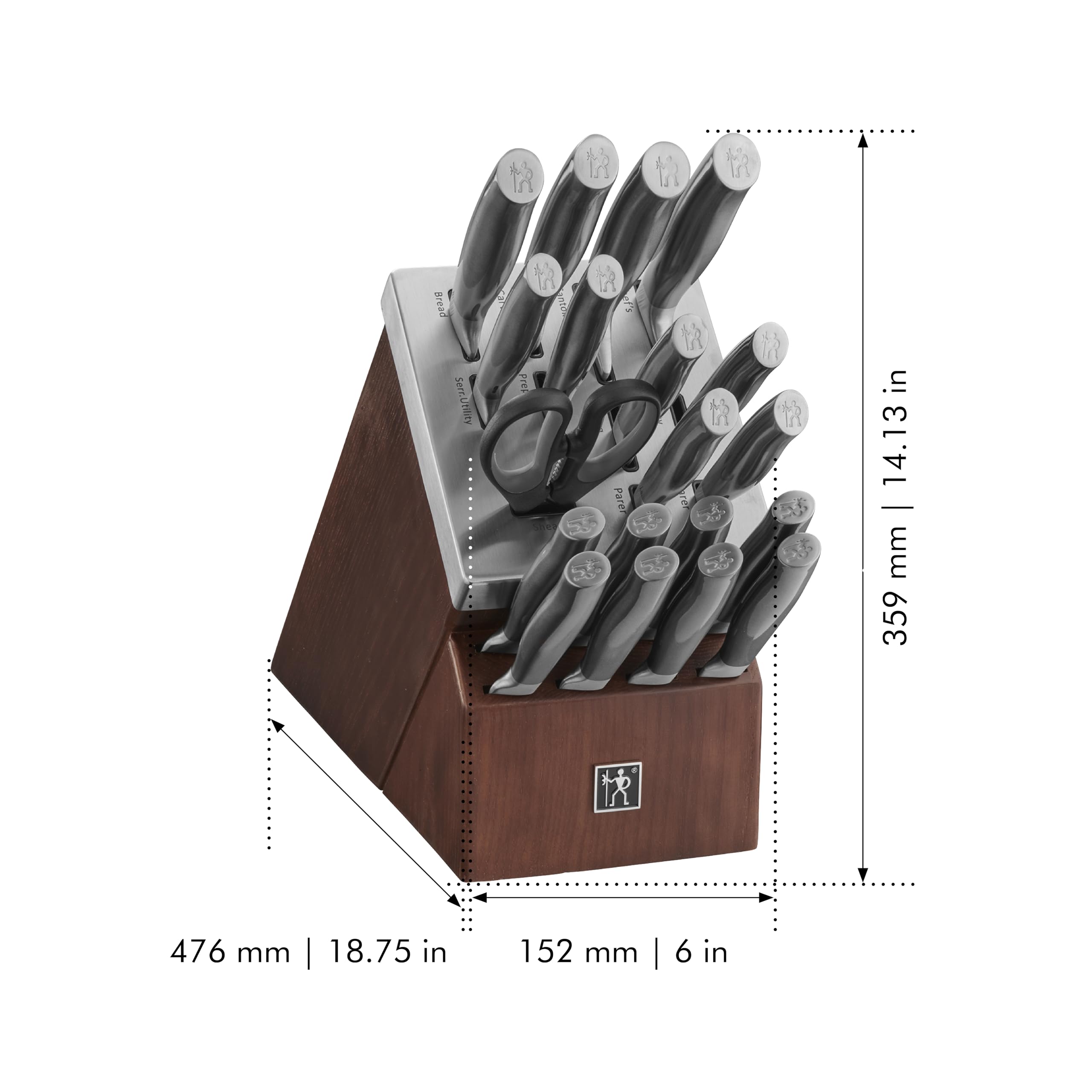 Cuchillo pelador de 4 pulgadas Zwilling Henckels Graphite para precision