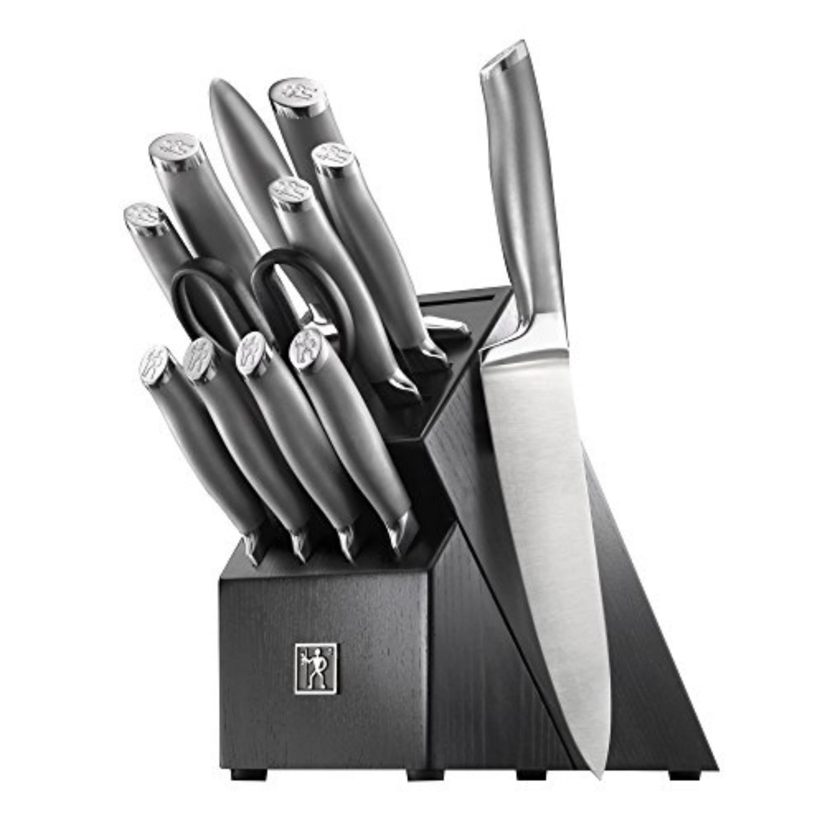 Cuchillos ZWILLING Modernist en bloque negro para almacenamiento elegante y práctico.