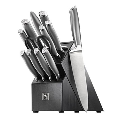 Cuchillos ZWILLING Modernist en bloque negro para almacenamiento elegante y práctico.