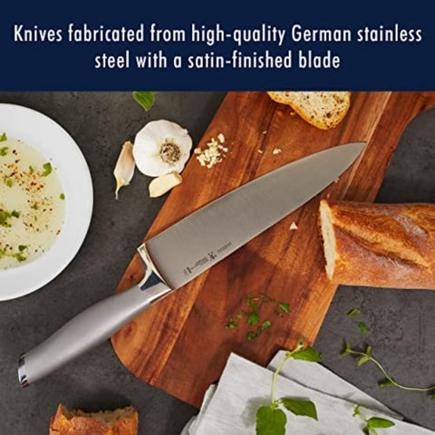 Cuchillo utilitario serrado ZWILLING Modernist de 5 pulgadas para pan crujiente.