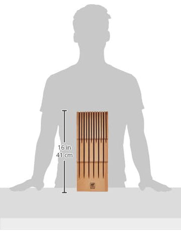ZWILLING organizador de cuchillos en cajón, dos niveles, optimiza espacio y orden.